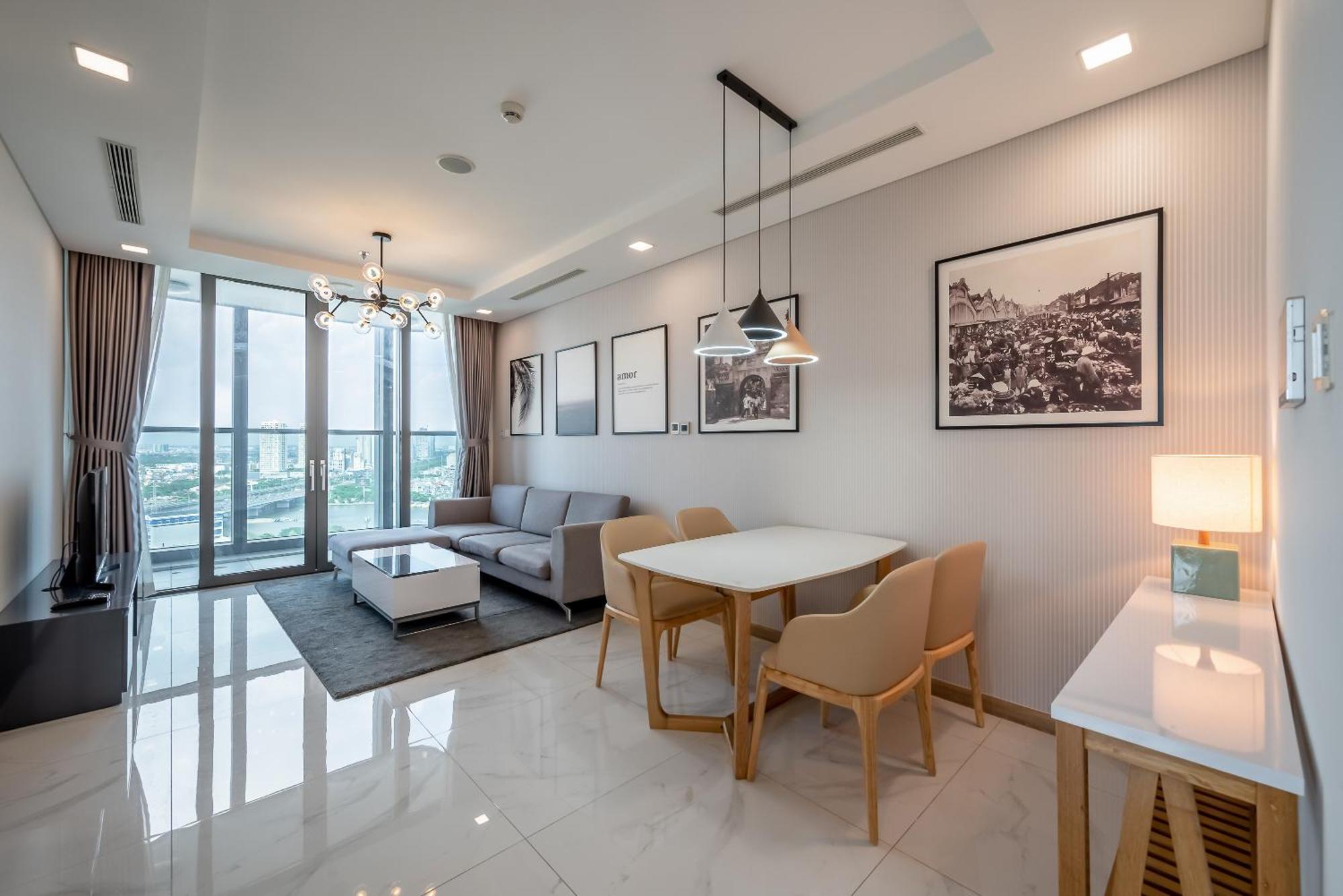 Vinhome Central Park Apartment Ho Si Minh-város Kültér fotó